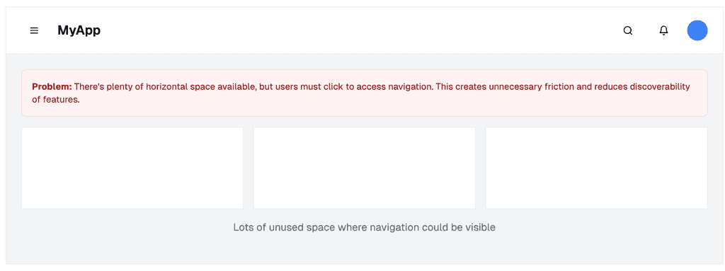 hamburger menu bad example
