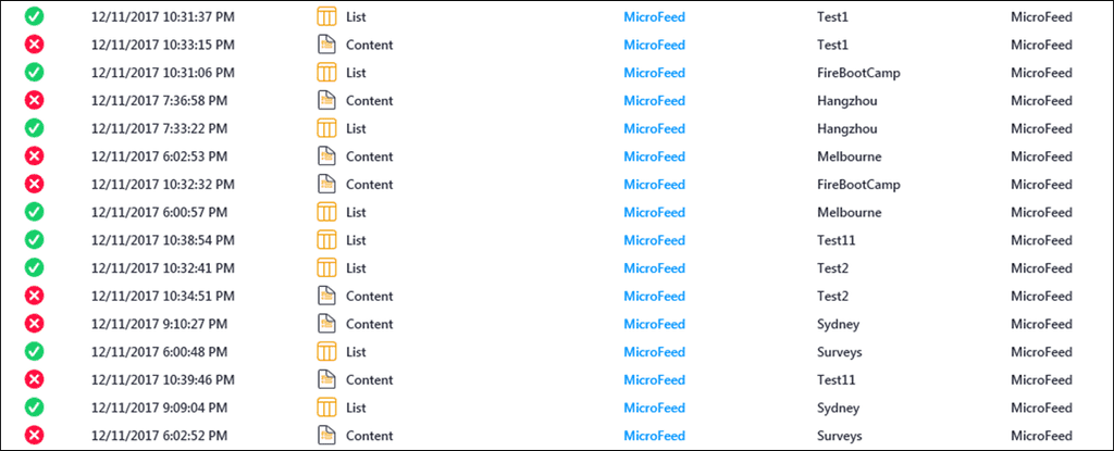 errors micro feed migration