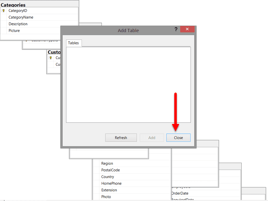 SqlDiagramTablesPopulated