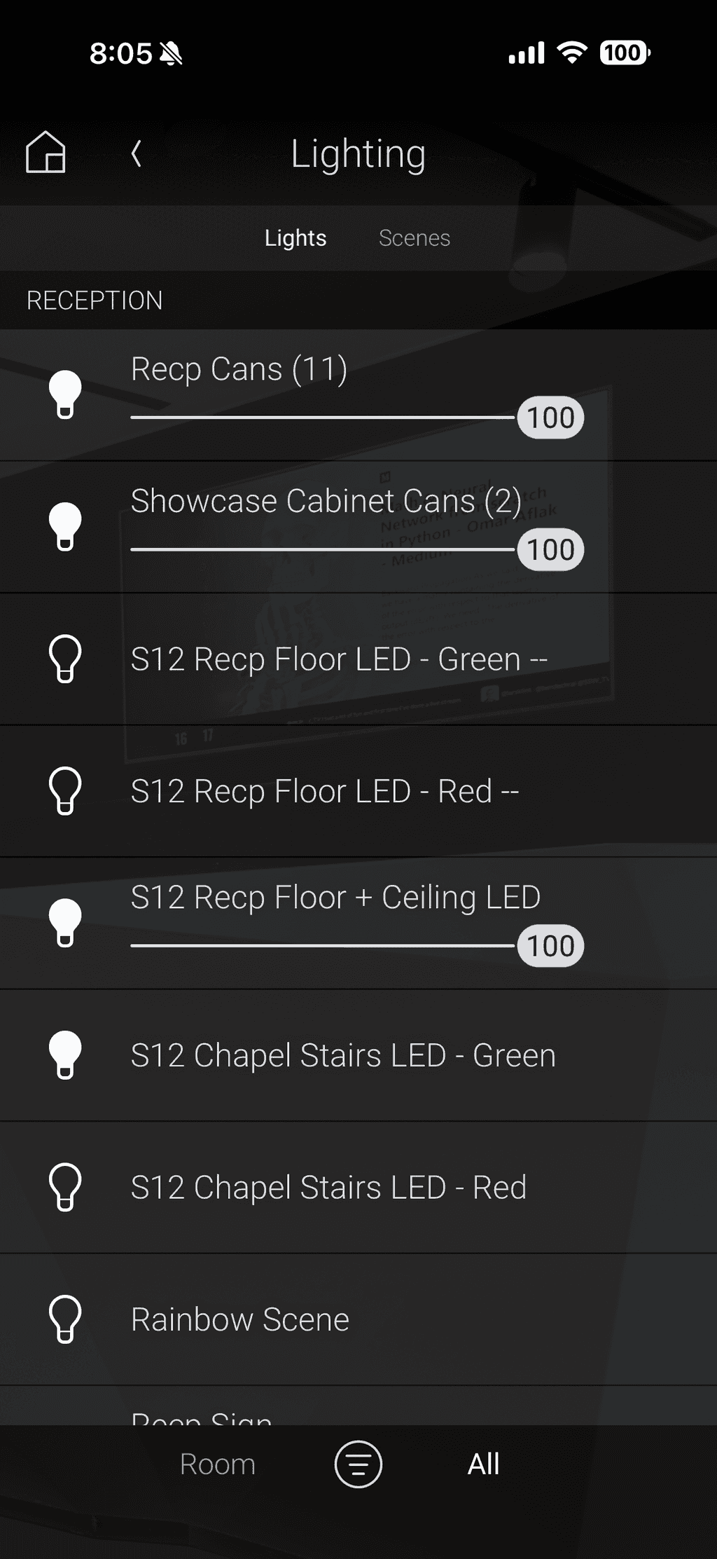 light switches control4 good