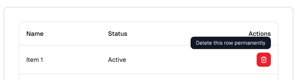 destruction button good tooltip